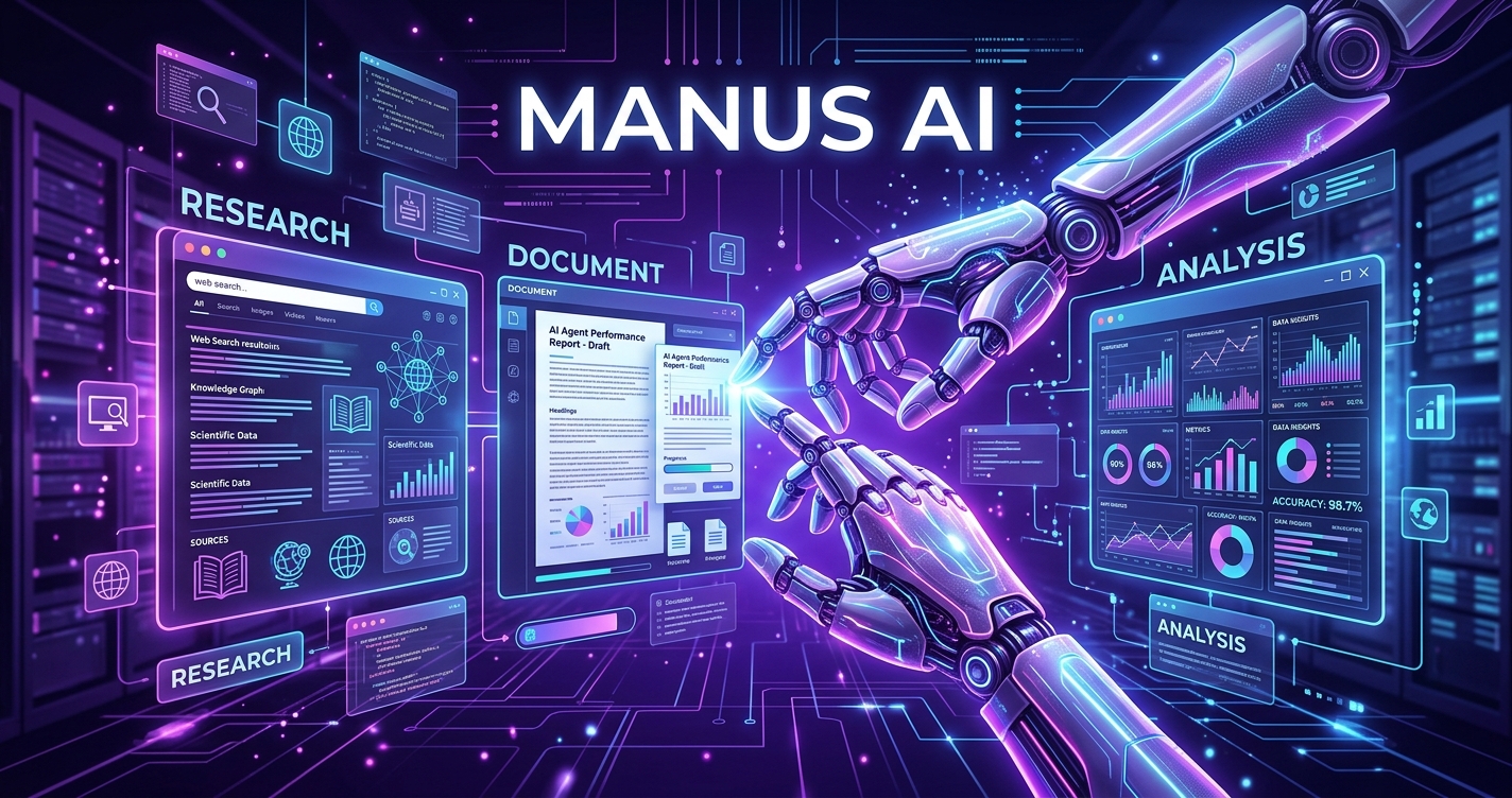 Manus AIの完全ガイド封面図｜Manus AI