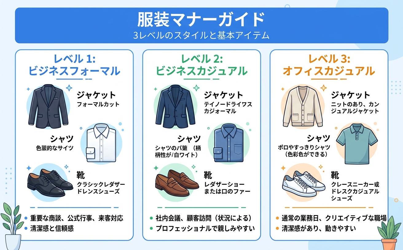 casual mendan fukusou インフォグラフィック|Felo字幕